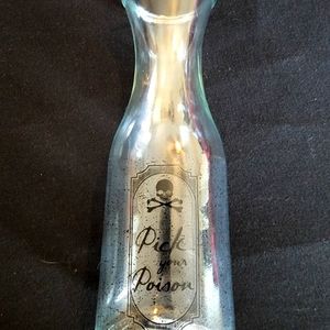 Pick Your Poison Glass Carafe